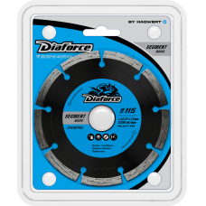Диск алмазный DIAFORCE SEGMENT BASIC 115х22,23х7,5x1,9 мм сухой рез